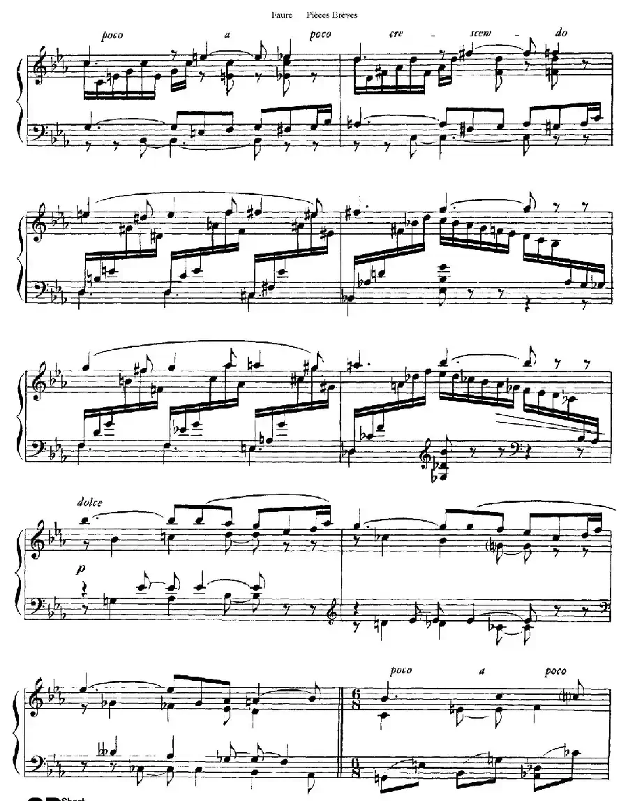 Pieces Breves Op.84(Ⅰ)