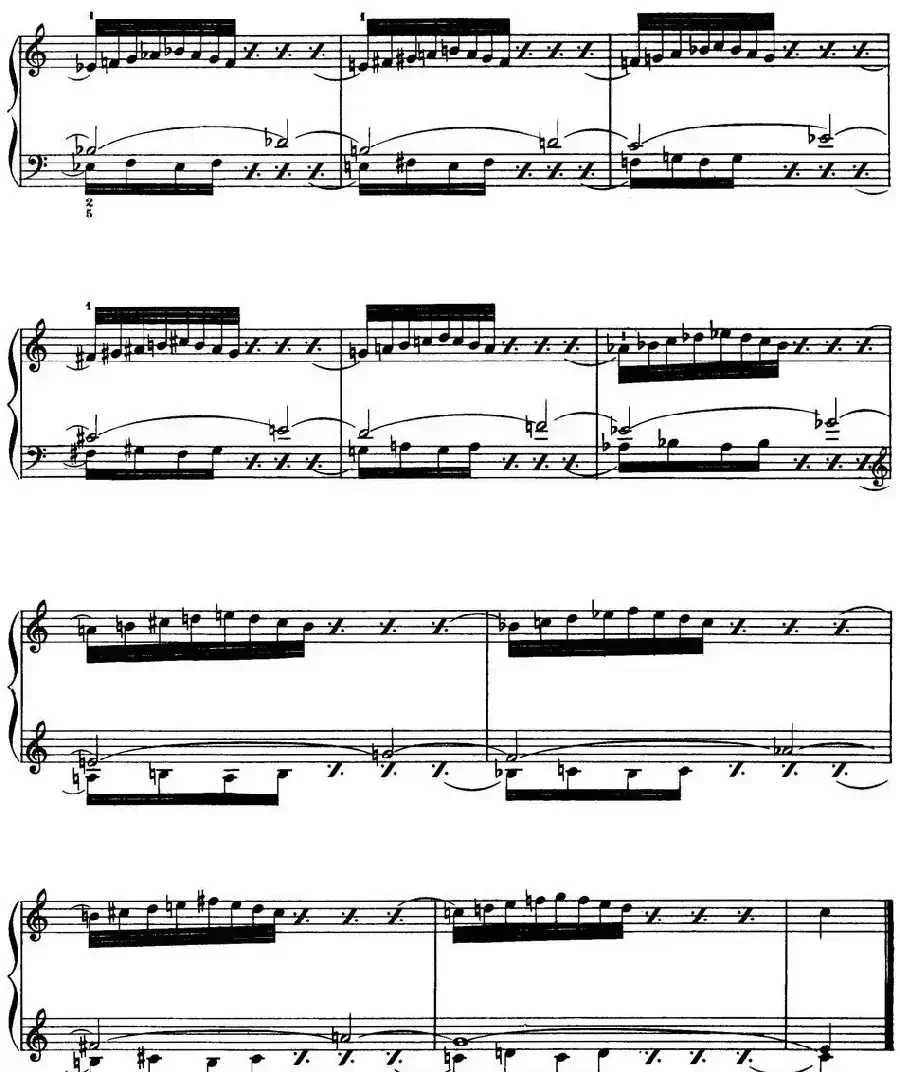 Technical Studies 60 Progressive Exercises (60首钢琴循序渐进练习曲 P1——10)
