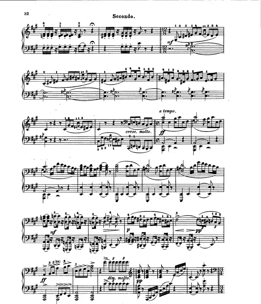 L'Arlesienne Suite No·2(阿莱城姑娘·第二组曲·四手联弹)