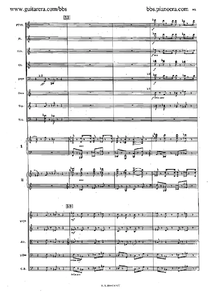 Concerto for 2 Pianos in d Minor(d小调双钢琴协奏曲·总谱)