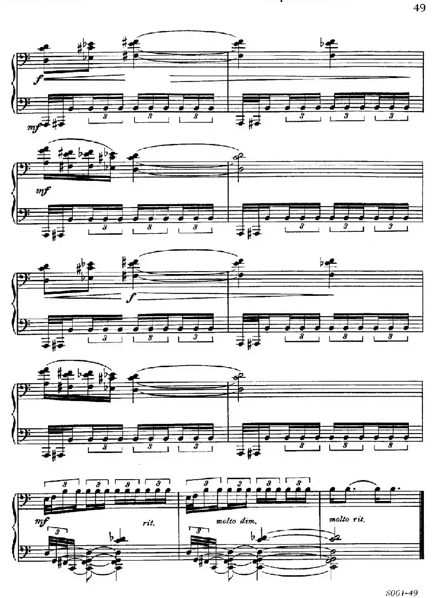 Poems of 1917 Op.41(1917之诗 9. 军中祷告)