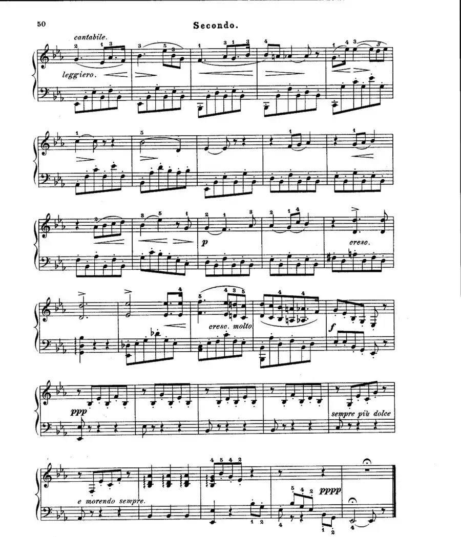 L'Arlesienne Suite No·2(阿莱城姑娘·第二组曲·四手联弹)