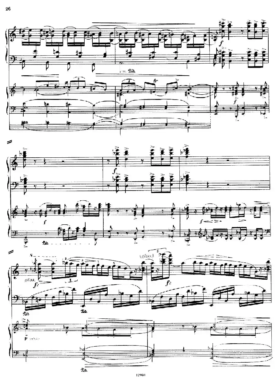 Piano Concerto No.2 in c Minor Op.50(c小调第二钢琴协奏曲·Ⅰ·双钢琴)