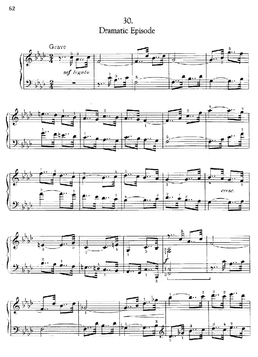 Thirty Pieces For Children Op.27(30首儿童钢琴曲 26—30)
