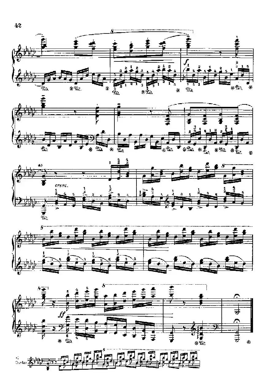 53首以肖邦练习曲为素材而作的练习曲(No.7)