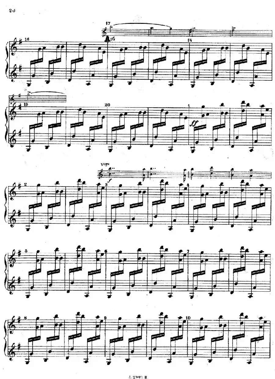 Symphony on a French Mountain Air Op.25(法国山歌交响曲·钢琴独奏·Ⅲ)