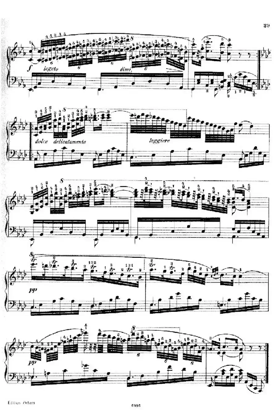 School of the Virtuoso Op.365(60首钢琴高级练习曲·15)