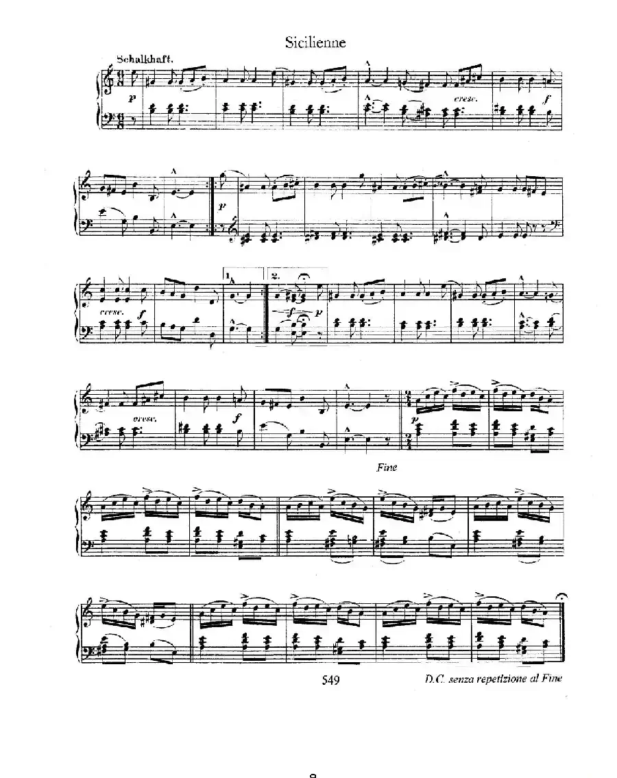 Album für die Jugend Op.68(儿童钢琴曲集)