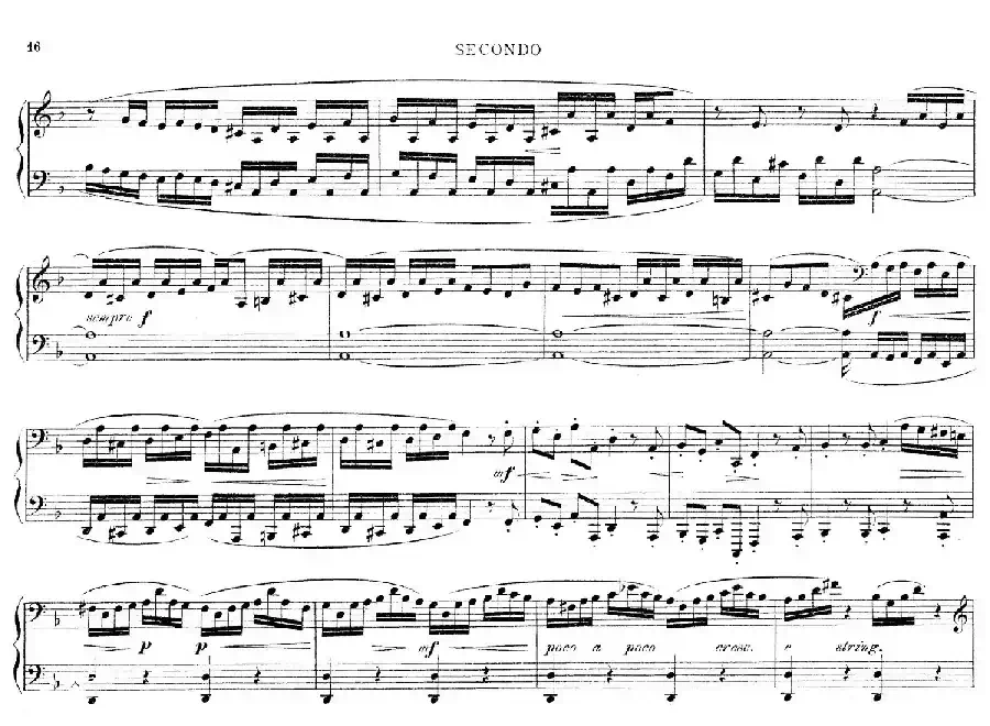 d小调托卡塔与赋格(BWV 565·雷格改编钢琴四手联弹版)