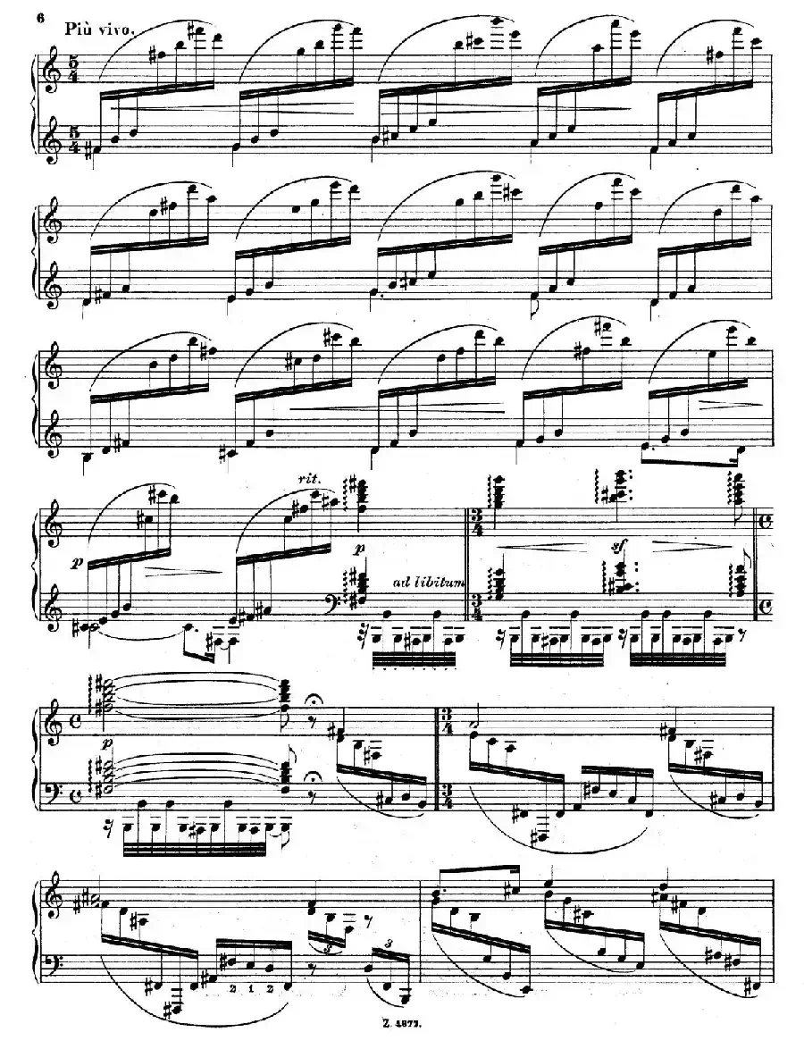 Charakterskizzen Op.40(个性素描 3. 无题 Nenien)