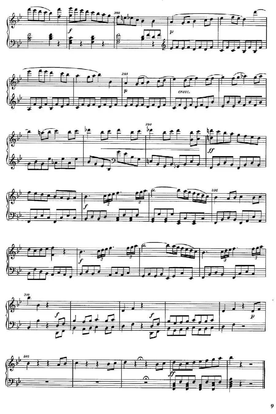 降B大调钢琴奏鸣曲 (Piano Sonata in B-flat Major Op.1)
