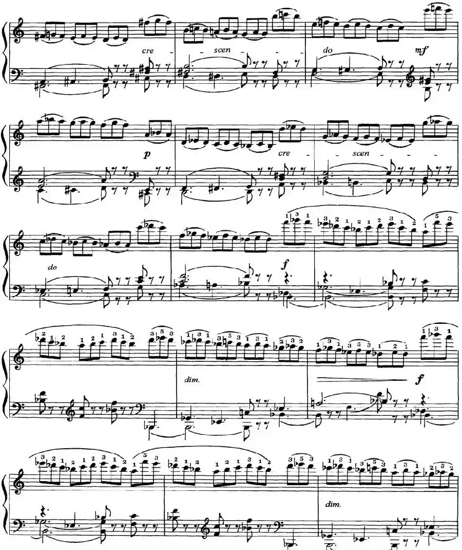 柴可夫斯基18首钢琴小品Op.72(10.Scherzo-fantaisie)