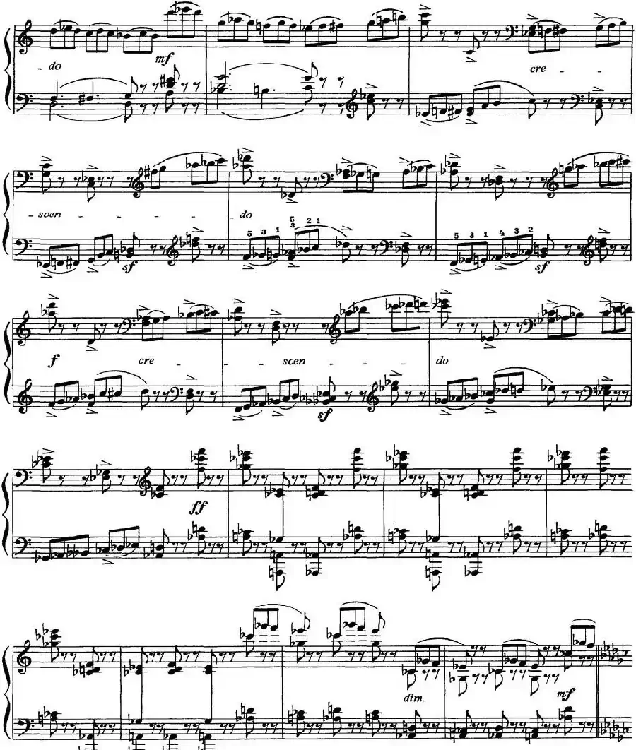 柴可夫斯基18首钢琴小品Op.72(10.Scherzo-fantaisie)