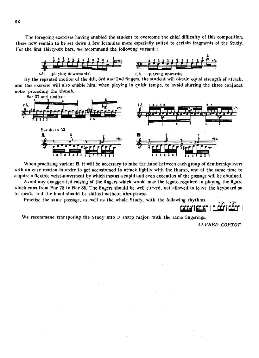 12 Etudes Op.10 柯尔托教学版(12首练习曲·8)