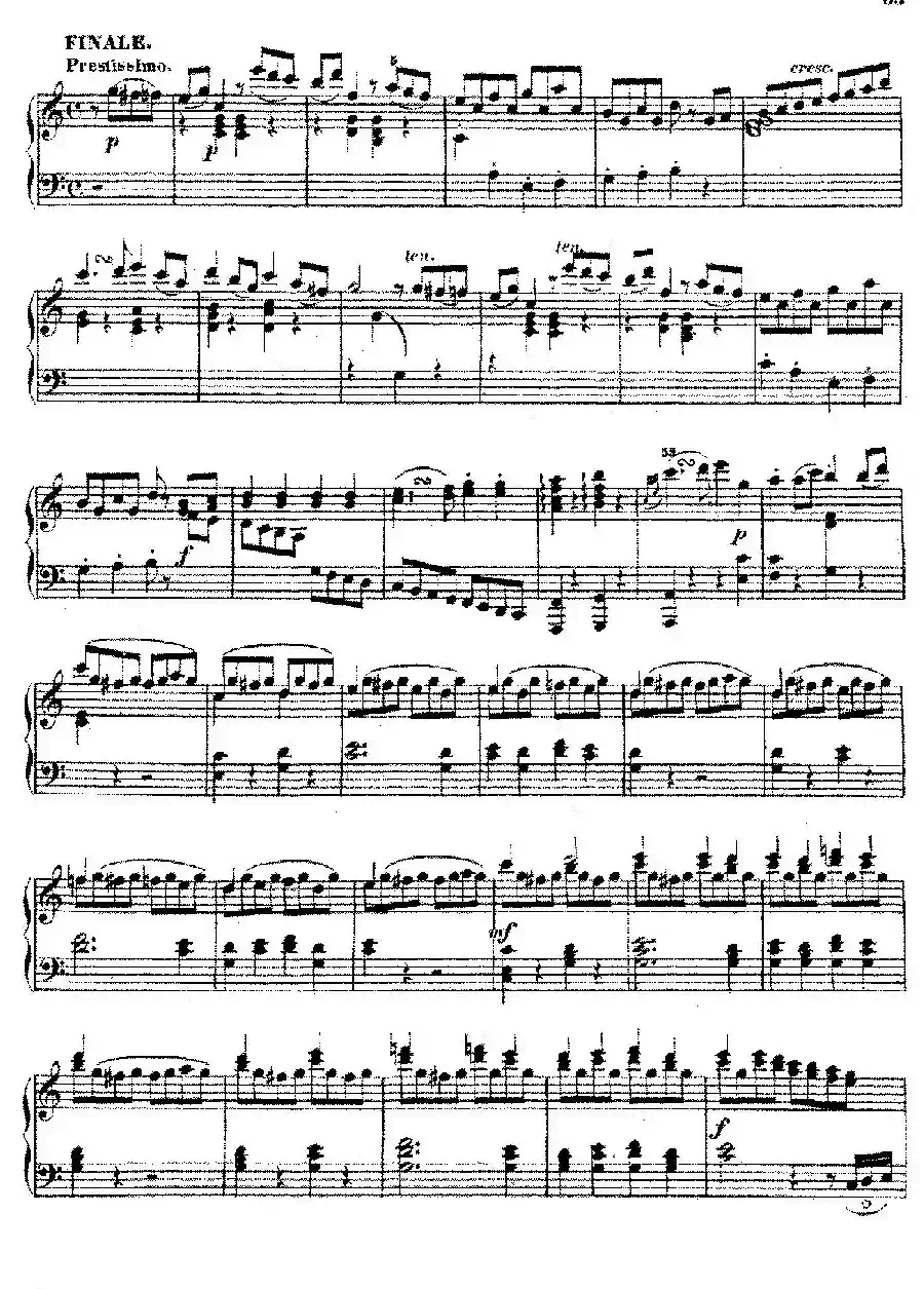 Piano Sonata No.4 in C Major Op.38(C大调第四钢琴奏鸣曲)