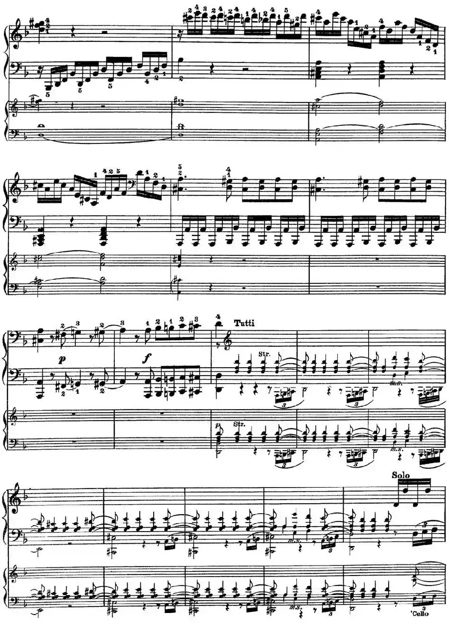 二十八部钢琴协奏曲 No.20(P1-15)