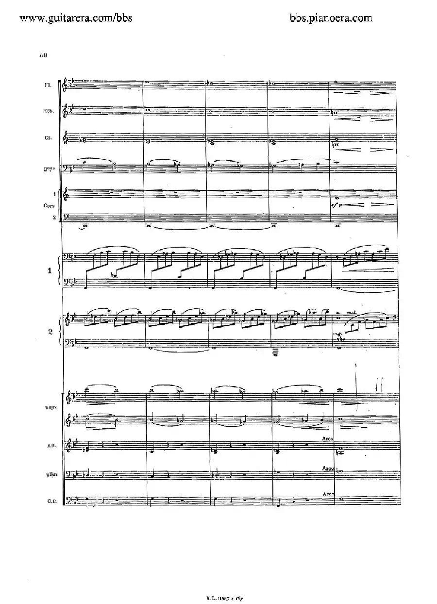 Concerto for 2 Pianos in d Minor(d小调双钢琴协奏曲·总谱)