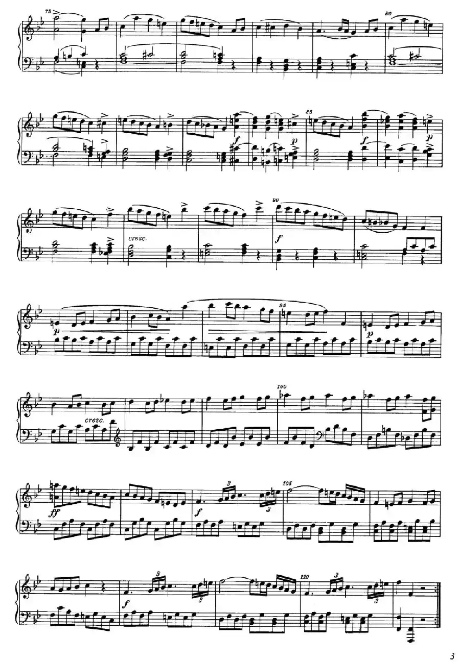 降B大调钢琴奏鸣曲 (Piano Sonata in B-flat Major Op.1)