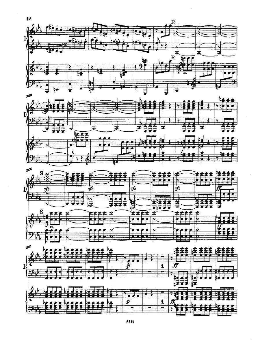 Symphony No.5 in c Minor Op.67(双钢琴版第1——2乐章)