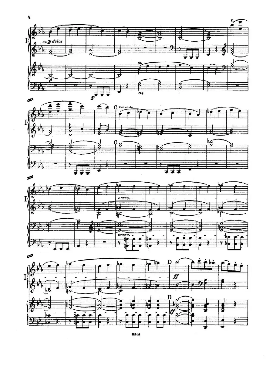 Symphony No.5 in c Minor Op.67(双钢琴版第1——2乐章)