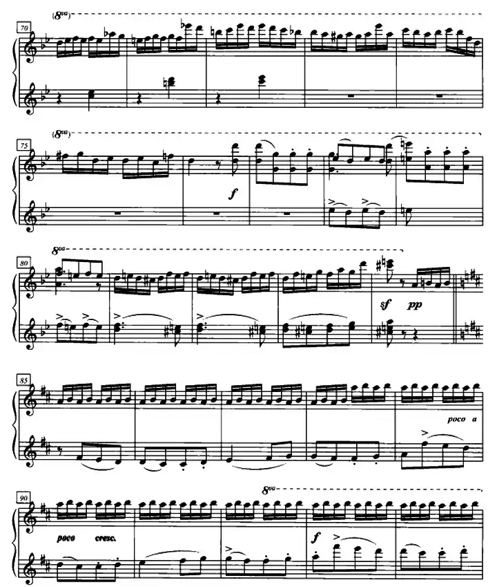 加洛普即兴曲(四手联弹、第一钢琴)