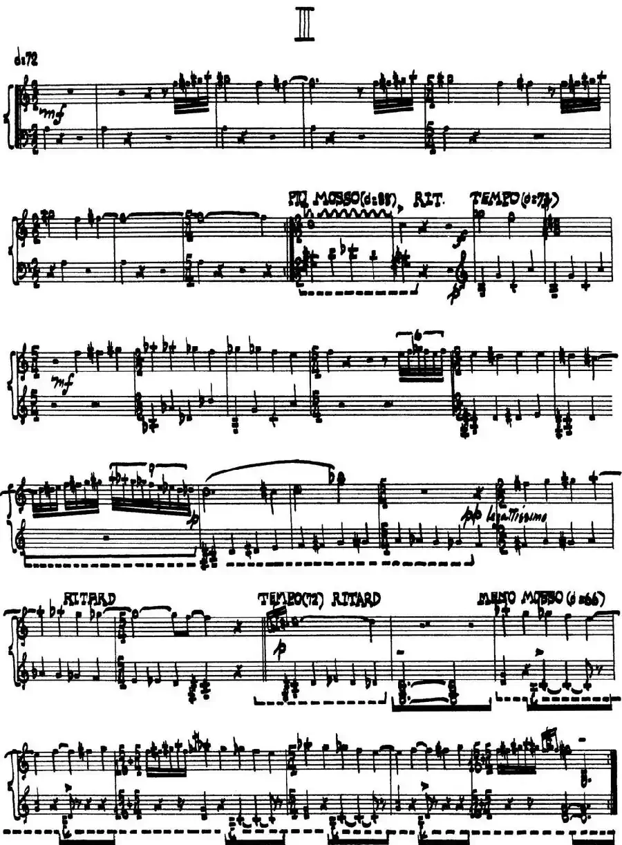 为加料钢琴而作的奏鸣曲与间奏曲(3)