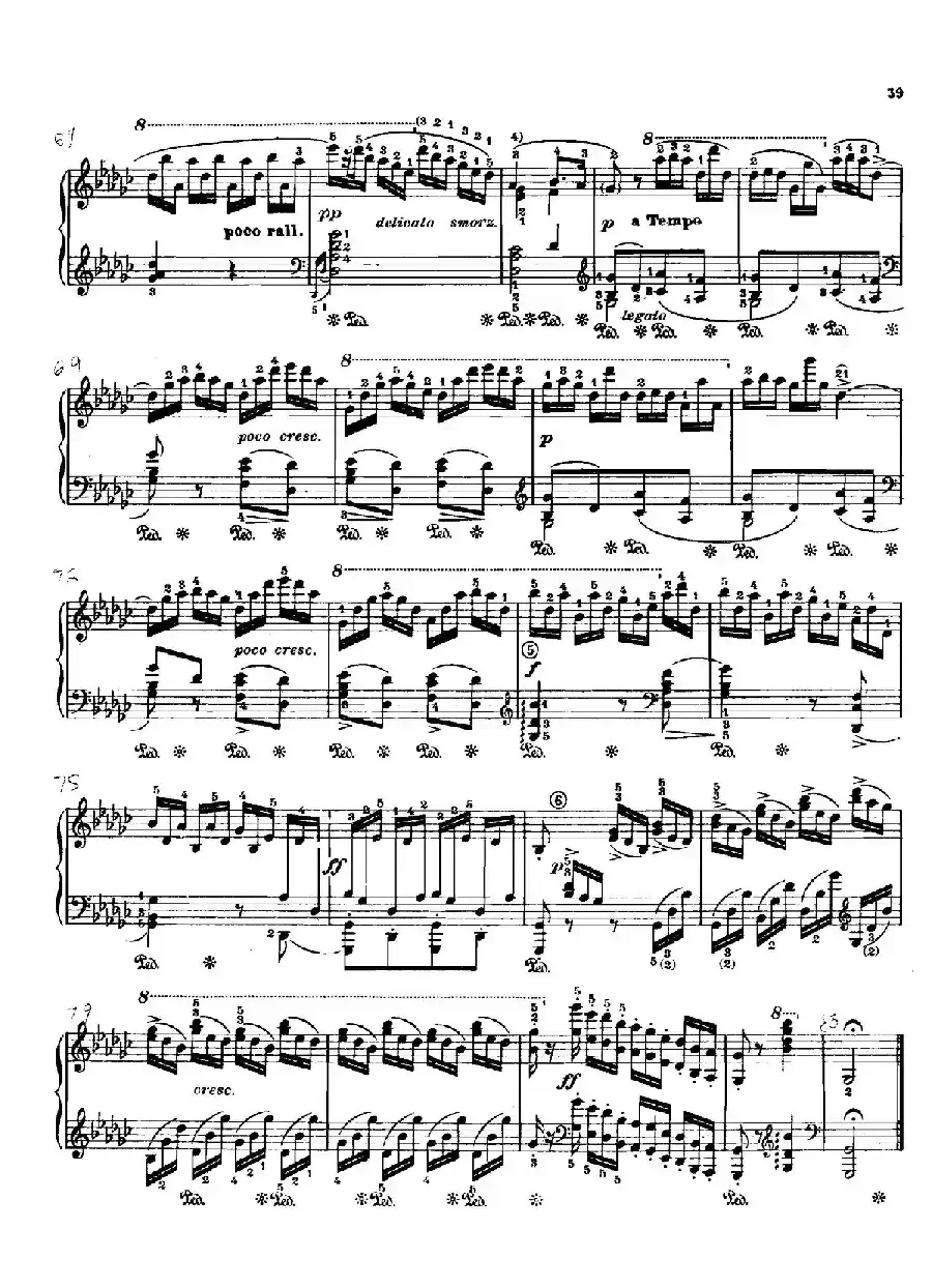 12 Etudes Op.10 柯尔托教学版(12首练习曲·5)