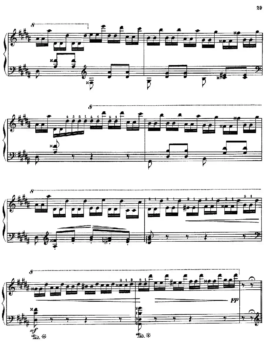Paganini Etudes No.3 in G# (6首帕格尼尼大练习曲之Ⅲ)