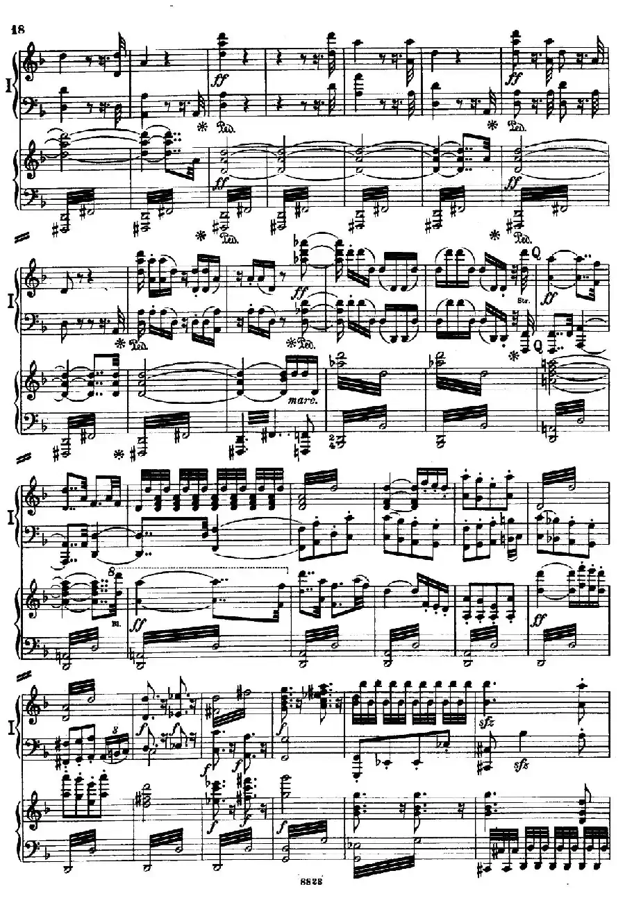 d小调第九交响曲 Op.125(双钢琴P13——22)