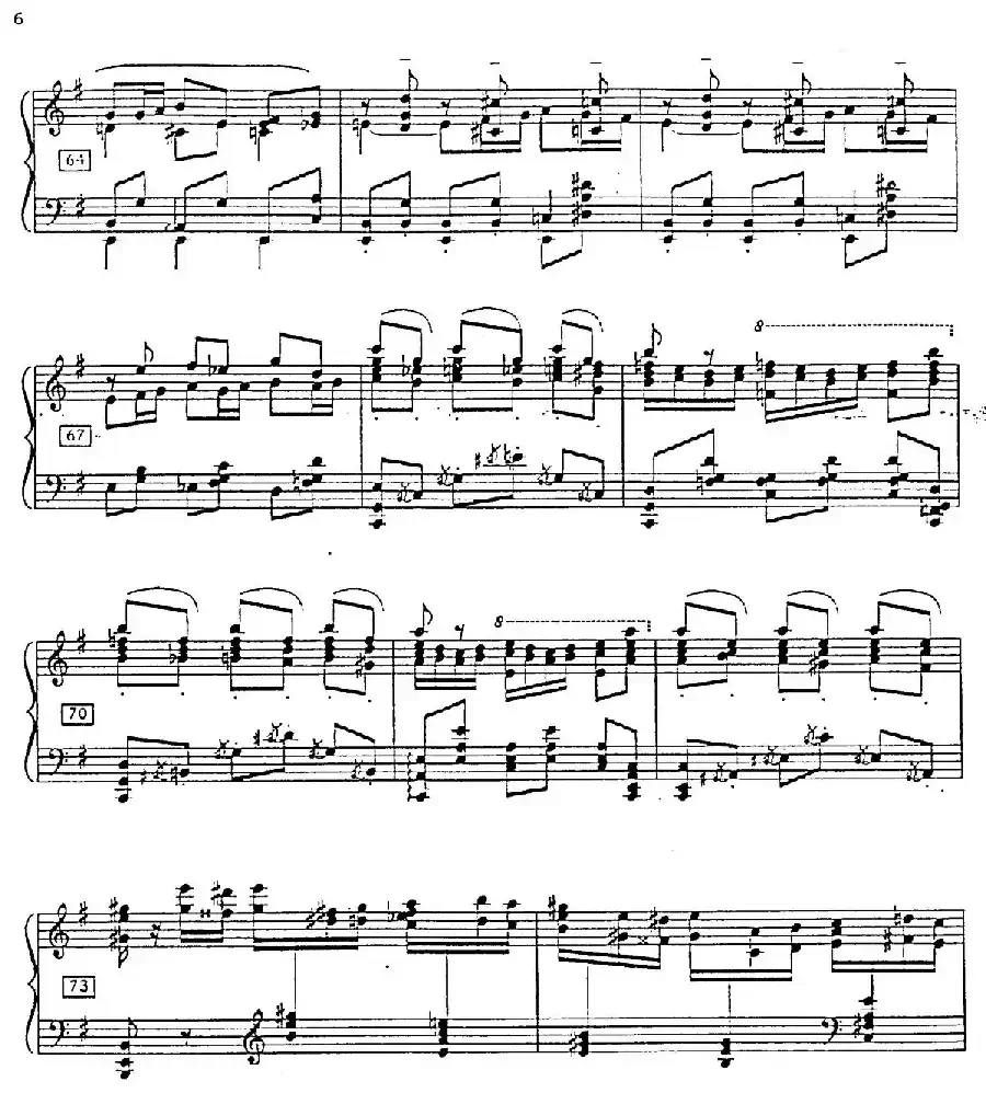 Carmen Variations 12 Pieces(12首卡门主题变奏曲·4)
