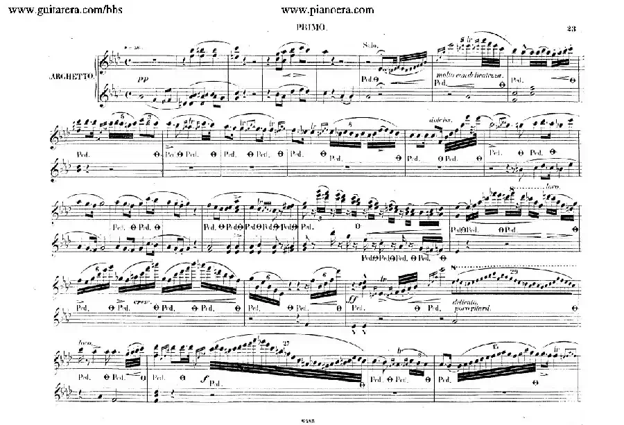 Piano Concerto No.2 in f Minor Op.21(f小调第二钢琴协奏曲·四手联弹版)