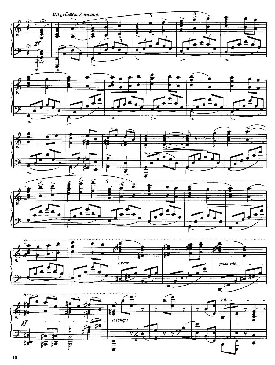 Four Rhapsodies Op.11(4首狂想曲·Ⅲ)