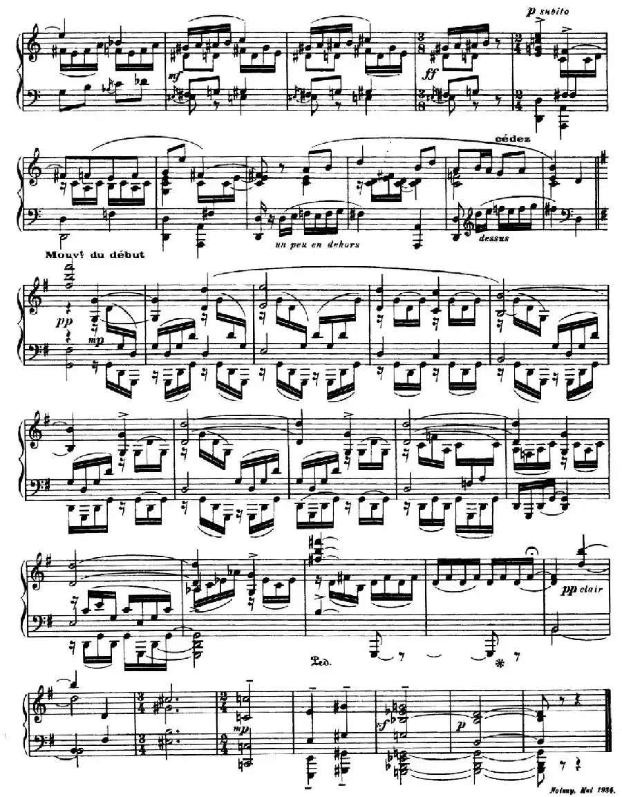 Eight Nocturnes (8首夜曲·Ⅵ)