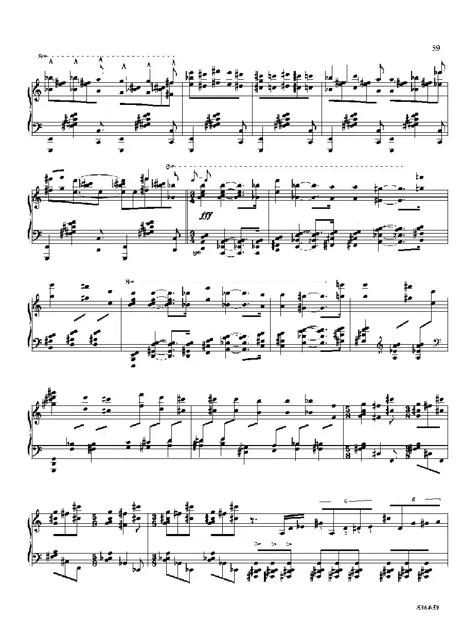 Piano Sonata No.8(第八钢琴奏鸣曲)(3)