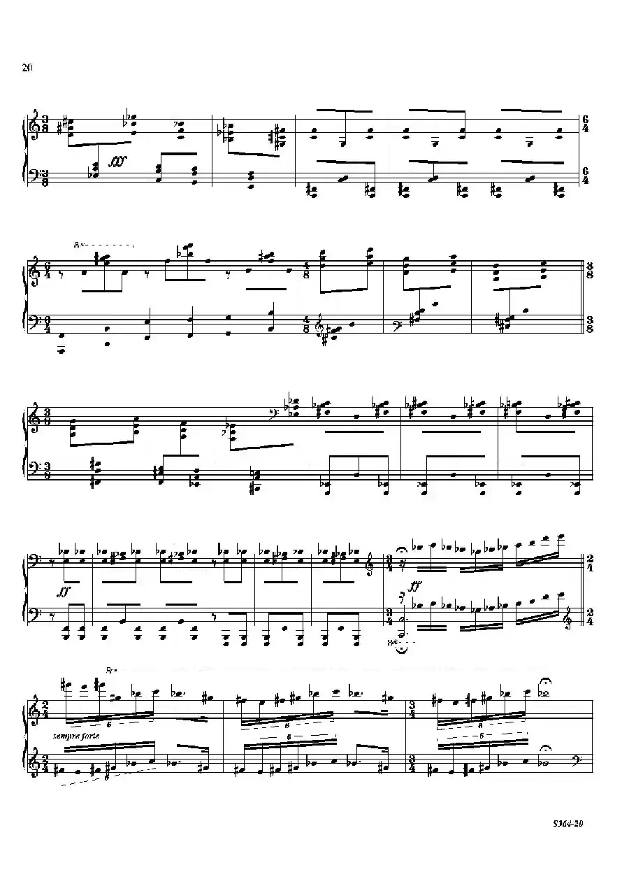 Piano Sonata No.8(第八钢琴奏鸣曲)(1)