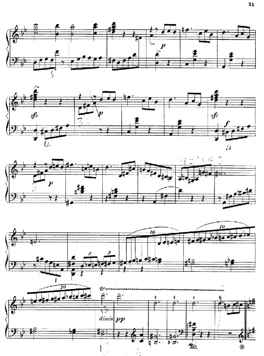 Cinque Miniatures Op.28(5首小画像·5)