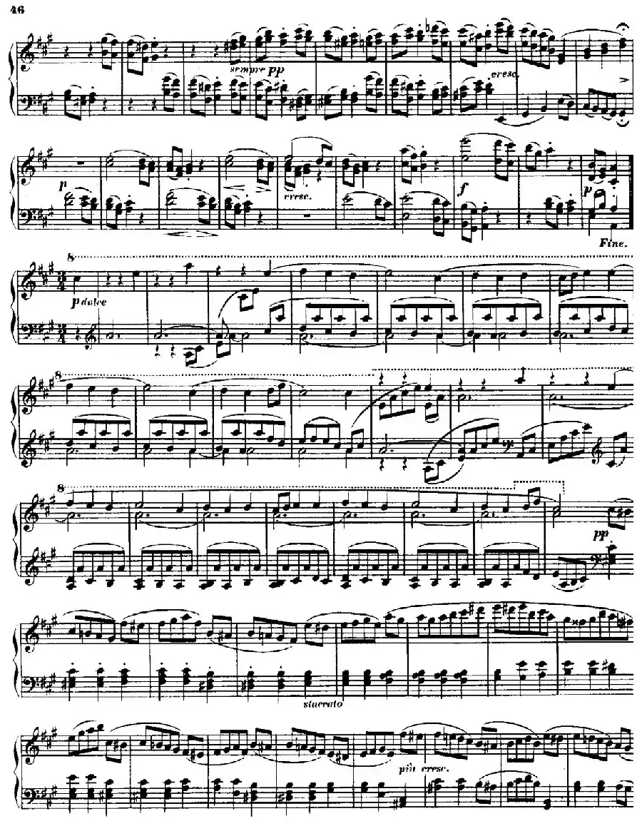 String Quartet No.15 in a Minor Op.132(a小调第十五弦乐四重奏·钢琴独奏版)