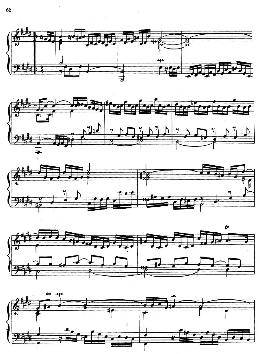 Suite No.5 in E Major HWV 430(E大调第五组曲)