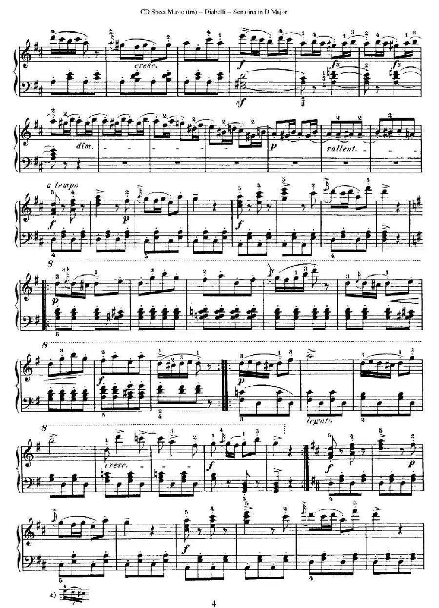 7 Piano Sonatinas Op.168(7首钢琴小奏鸣曲 No.5)