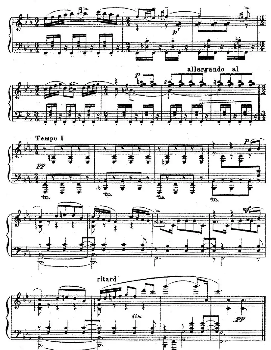 Ten Pieces from Cinderella Op.97(10首小品 - 选自舞剧《灰姑娘》·6)