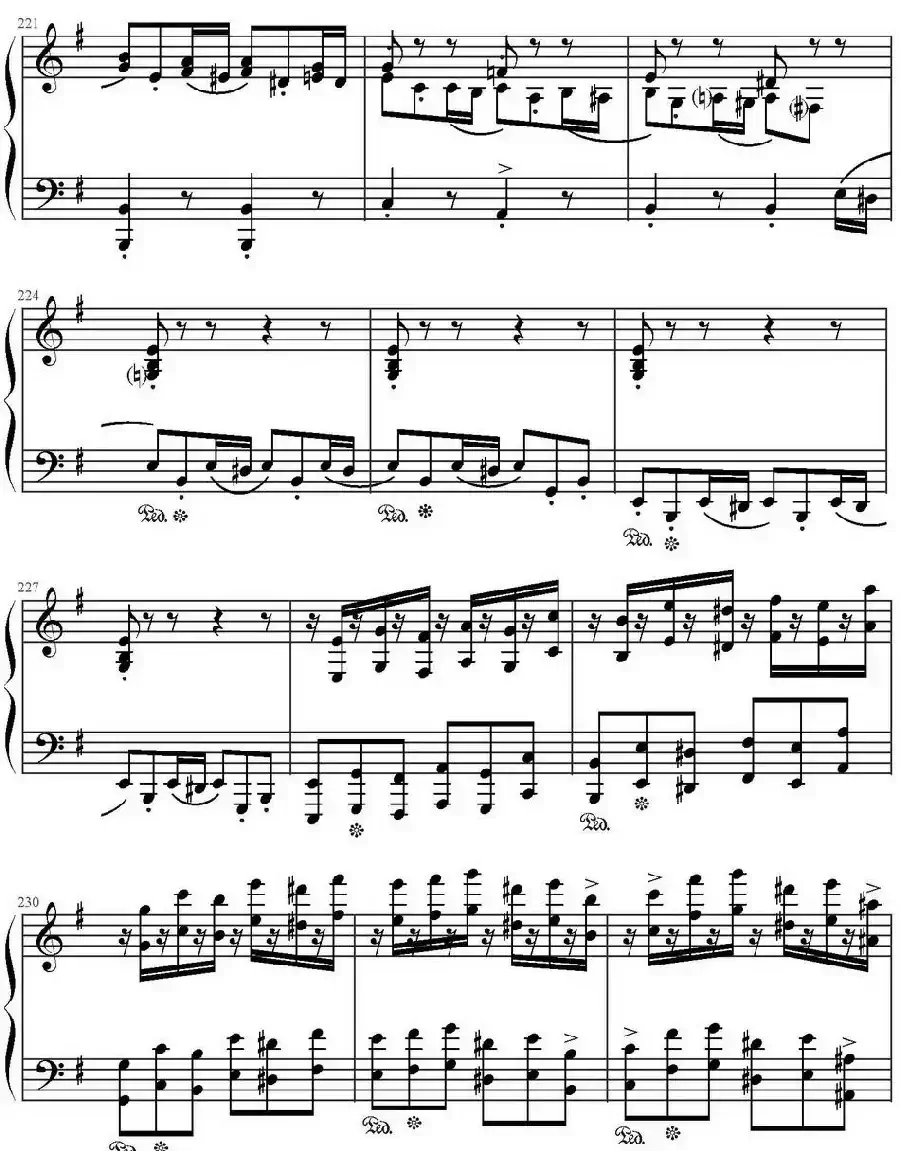 E大调回旋随想曲(门德尔松Op.14)