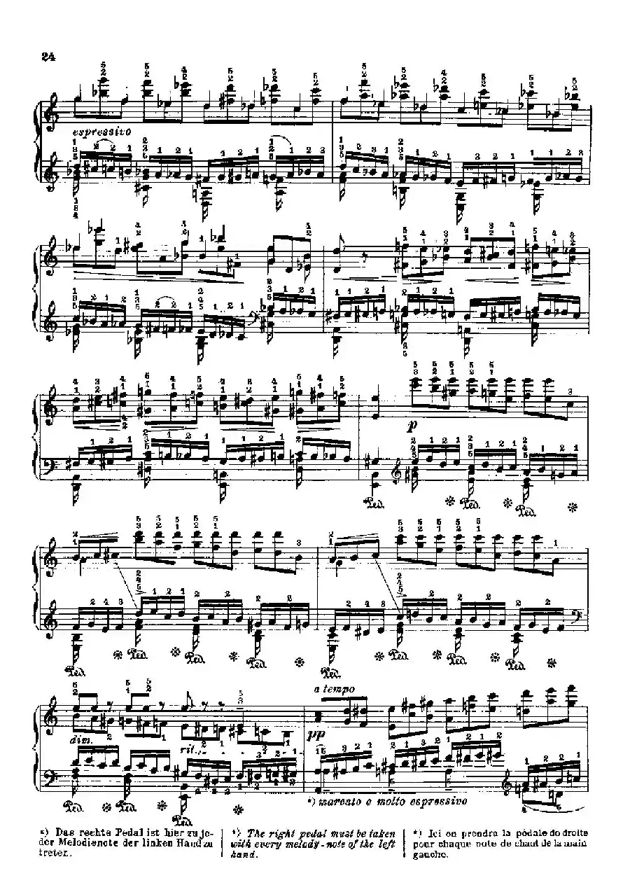 53首以肖邦练习曲为素材而作的练习曲(No.4)