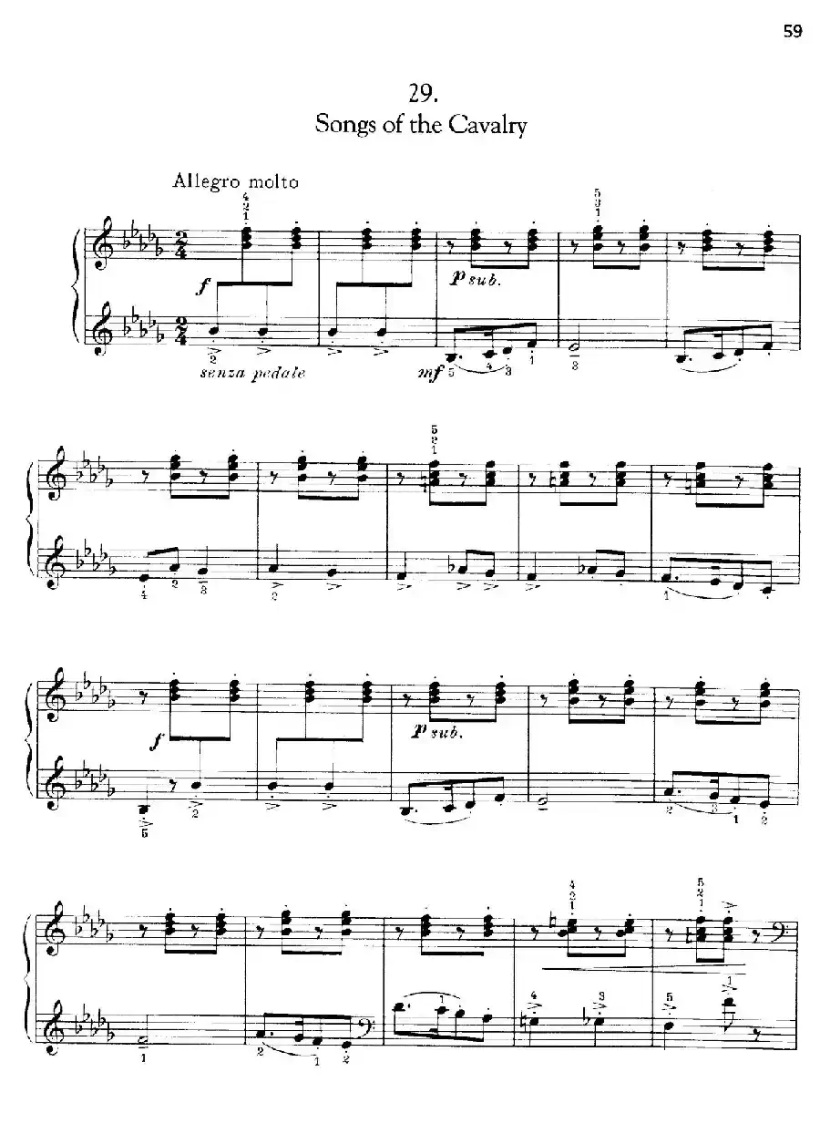Thirty Pieces For Children Op.27(30首儿童钢琴曲 26—30)