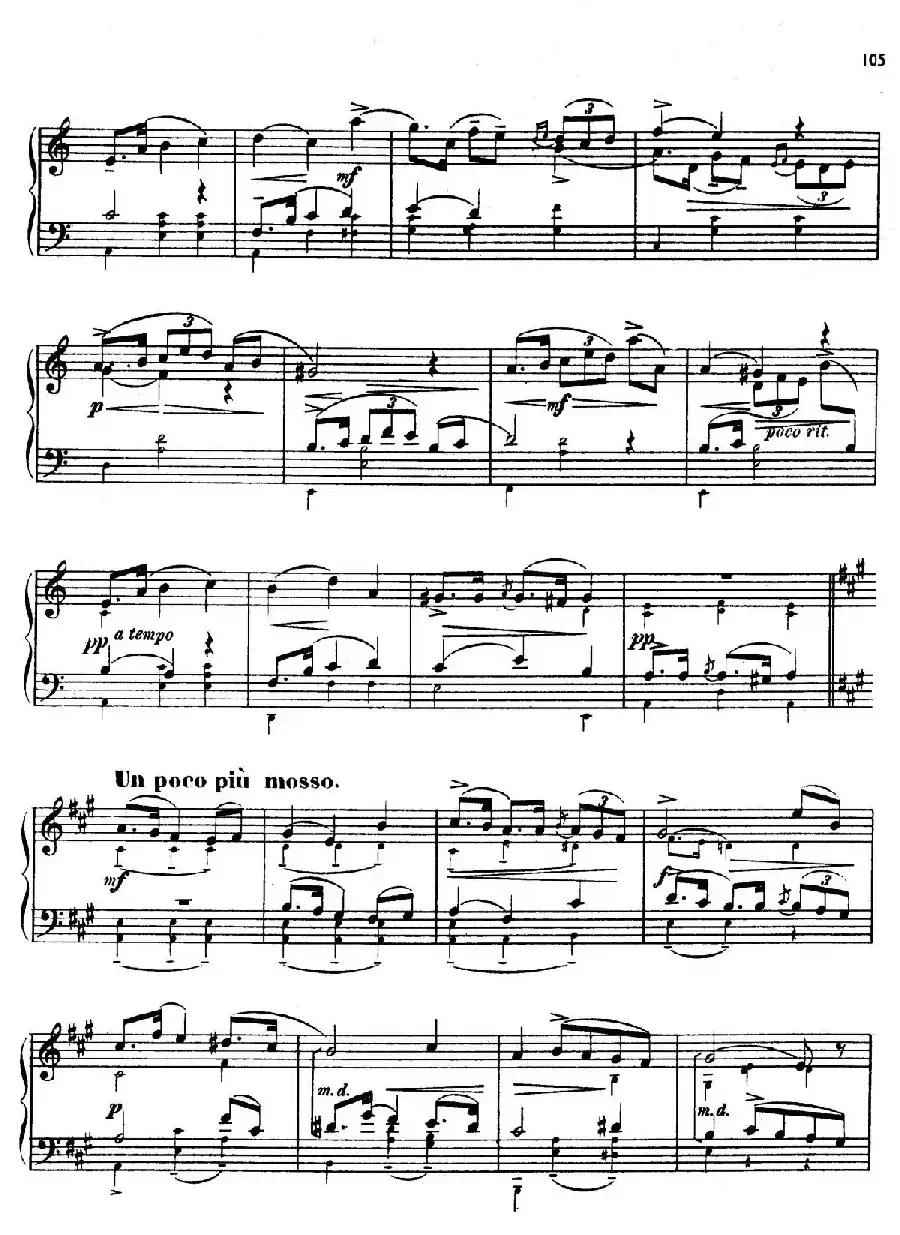 24 Characteristic Pieces Op.36(24首性格小品·20)