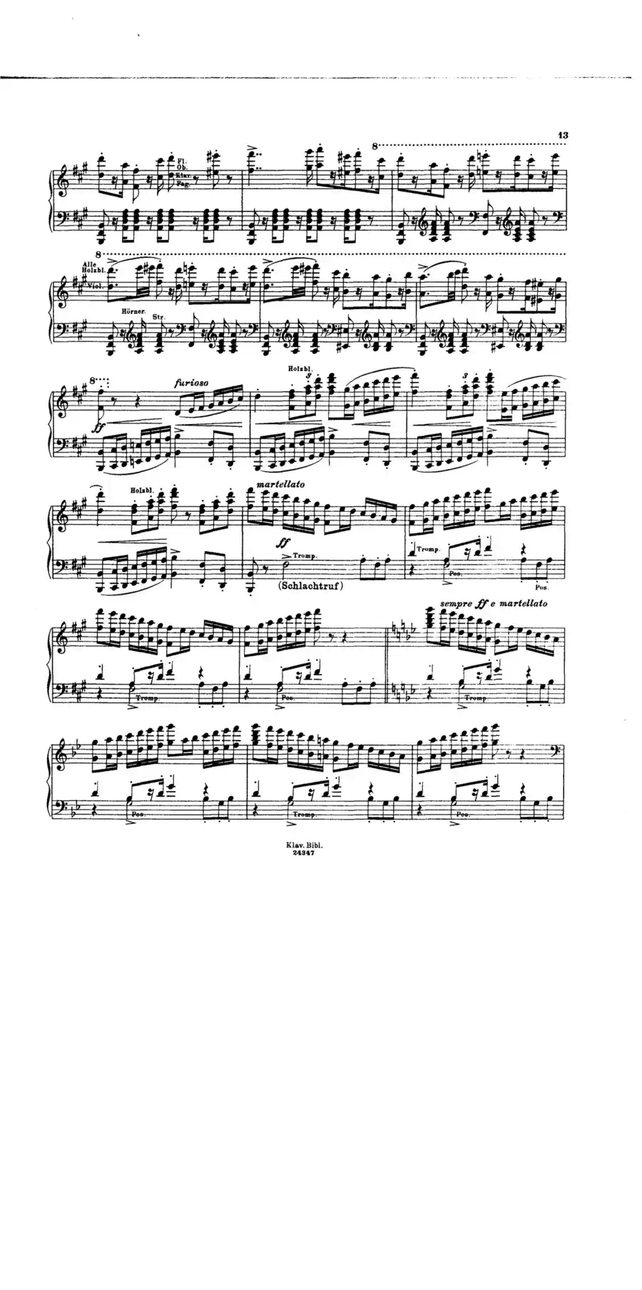 Die Hunnenschlacht S·105 - Solo Piano(匈奴之战·钢琴独奏版)