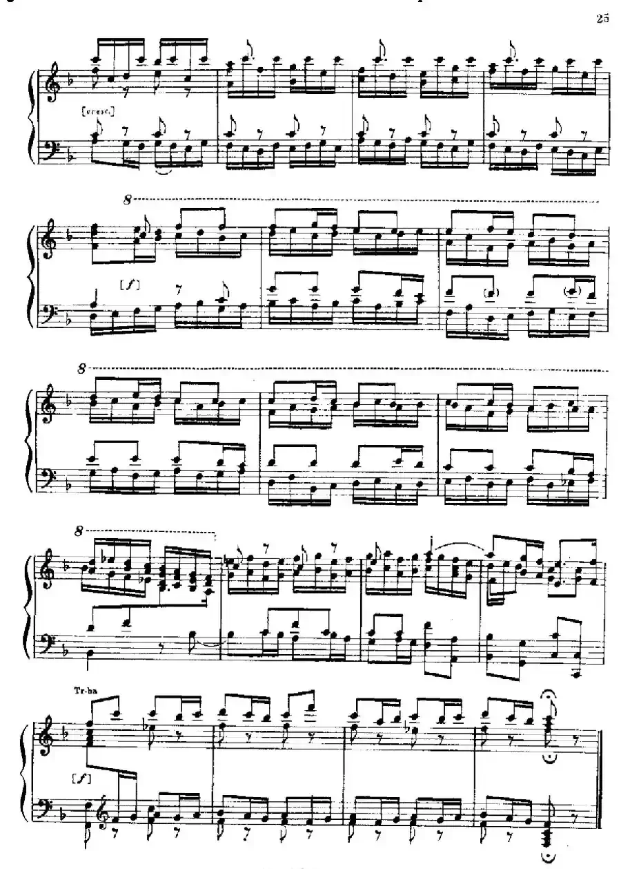 Brandenburg Concerto No.2 in F Major BWV.1047(F大调第二勃兰登堡协奏曲·钢琴独奏版)