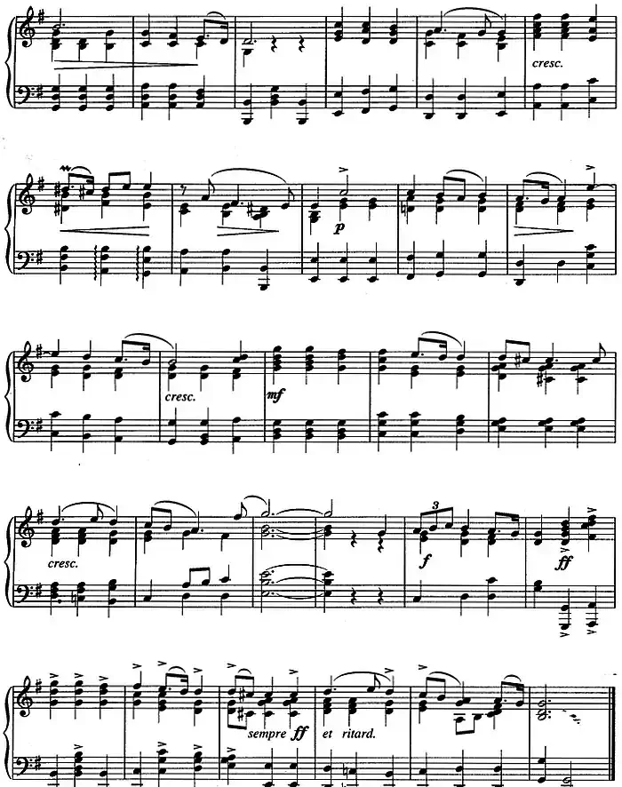 不可不弹的世界钢琴名曲:广板