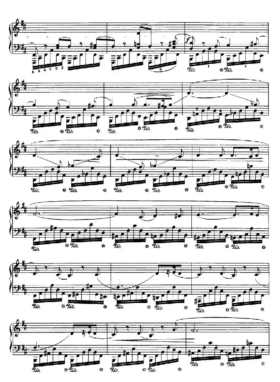 Piano Sonata No.3 in b Minor Op.58(b小调第三钢琴奏鸣曲·第四乐章)