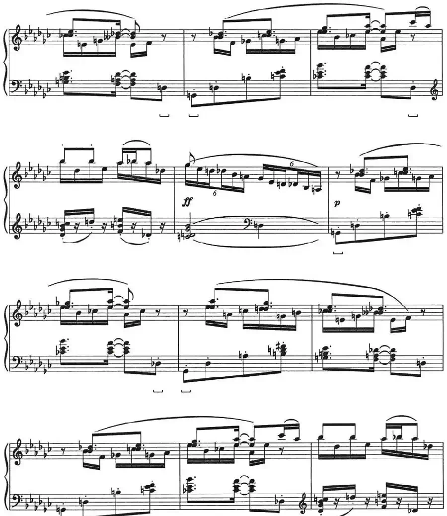 Etude 6 I Got Rythm(乔治·格什温练习曲·6、我的节奏)