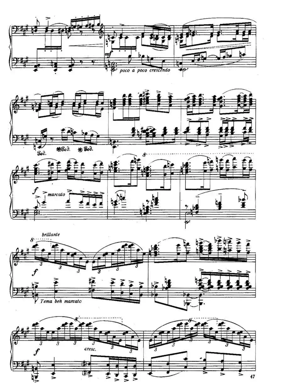 Six Préludes Exotiques Op·17(6首特色前奏曲·3)